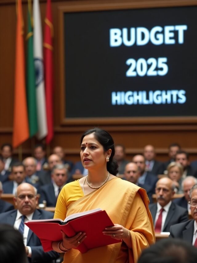 बजट 2025 हाइलाइट्स:  Budget 2025 Highlights